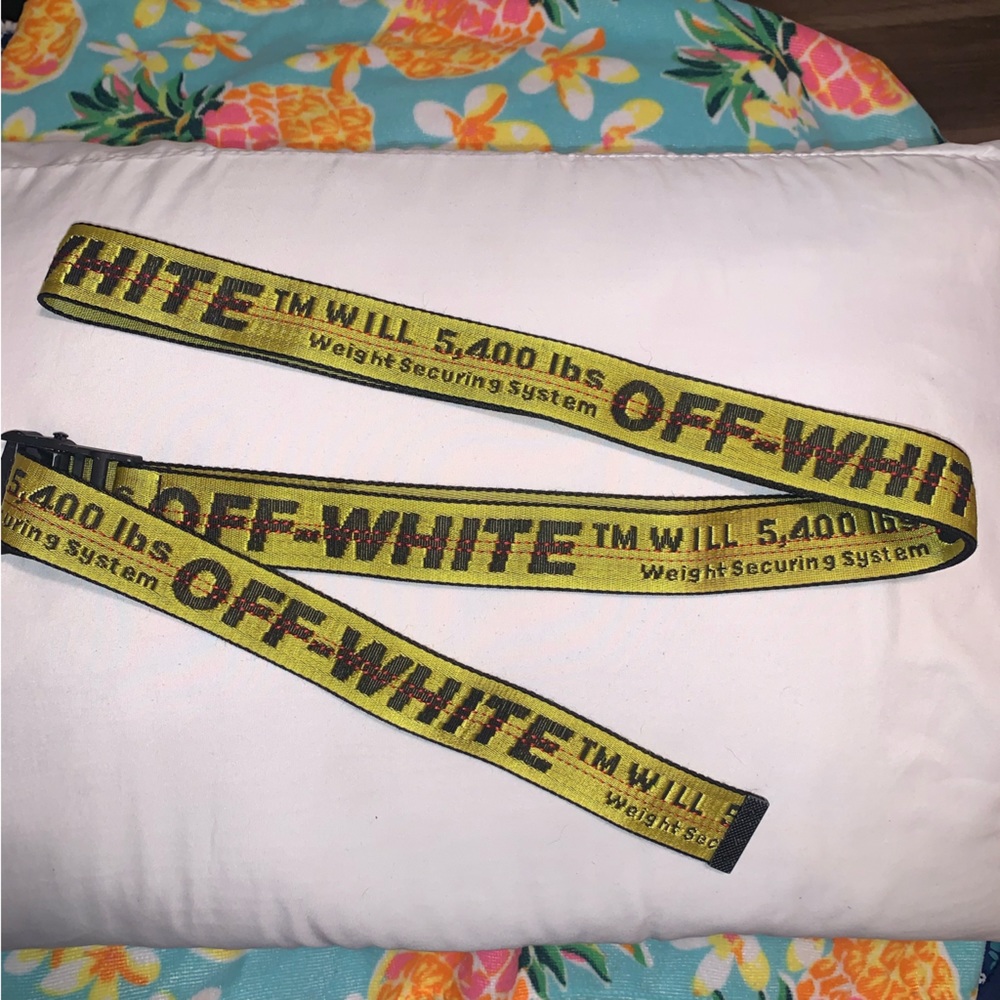 Off-White Industrial Belt